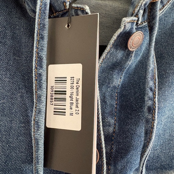 Ruti Dark Wash Hooded Denim Jacket - Picture 3 of 3